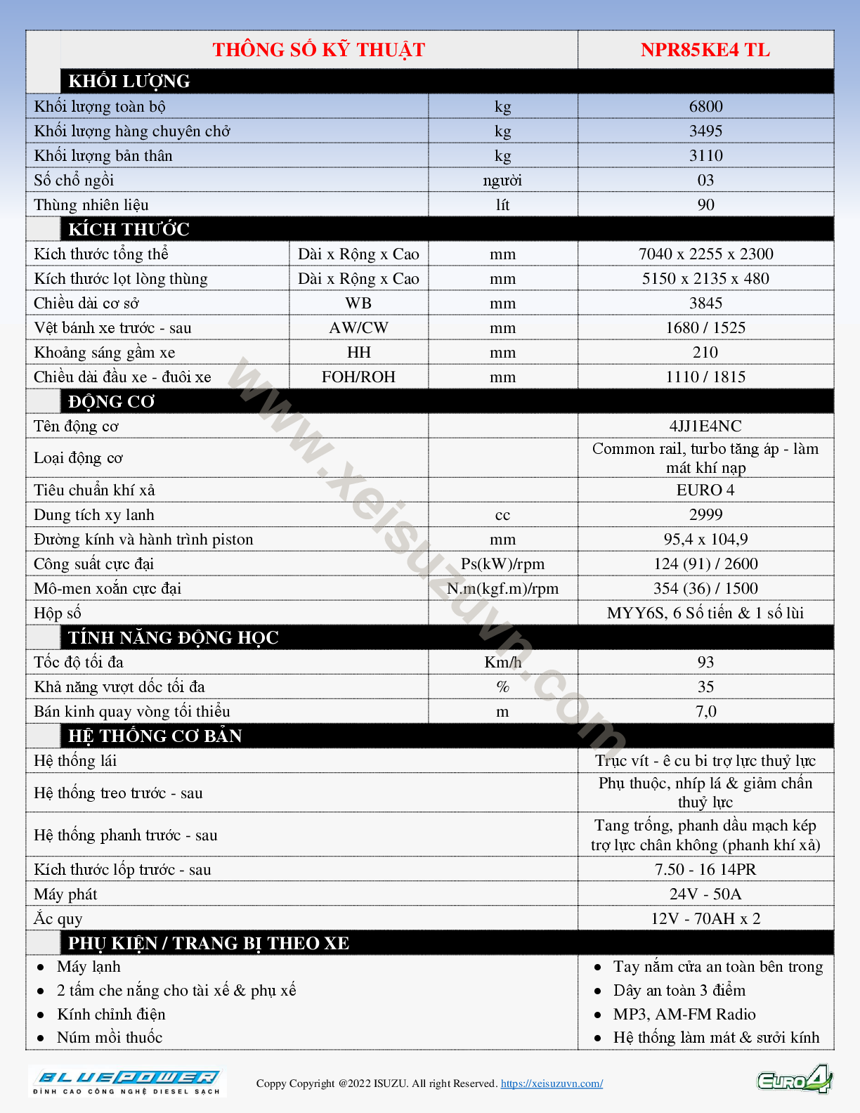 Xe tải isuzu 3. 4 tấn npr 400 thùng lửng 5m | npr85ke4 Xe tai isuzu 3 4 tan npr 400 thung lung 5m npr85ke4 1