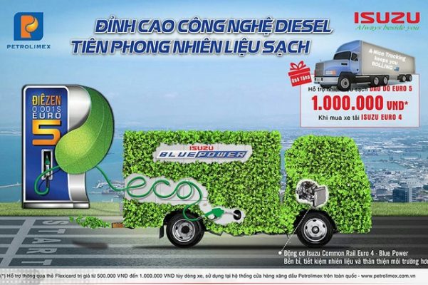 Xe tải tiêu chuẩn euro 4 | thế hệ động cơ blue power