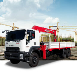 Xe tải Isuzu gắn cẩu