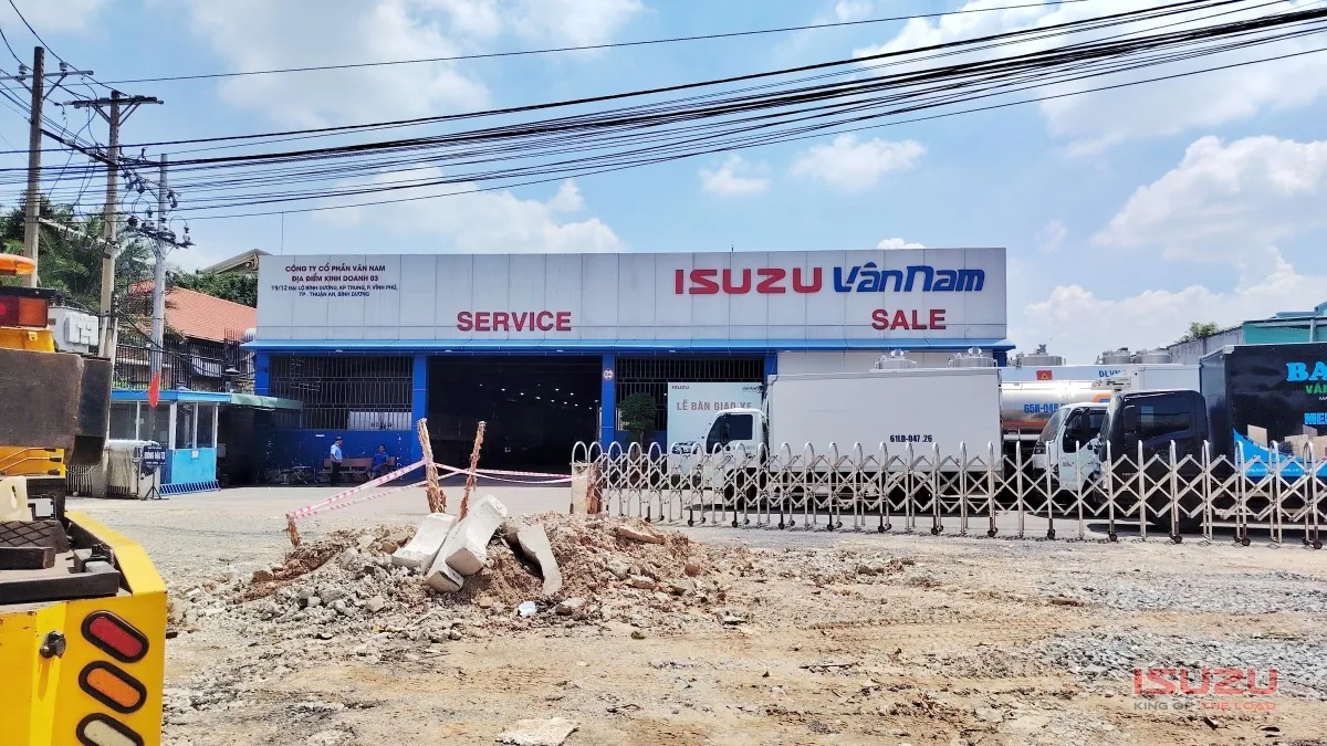 Xưởng bảo hành Isuzu Bình Dương – dịch vụ bảo dưỡng và sửa chữa chuẩn 5S