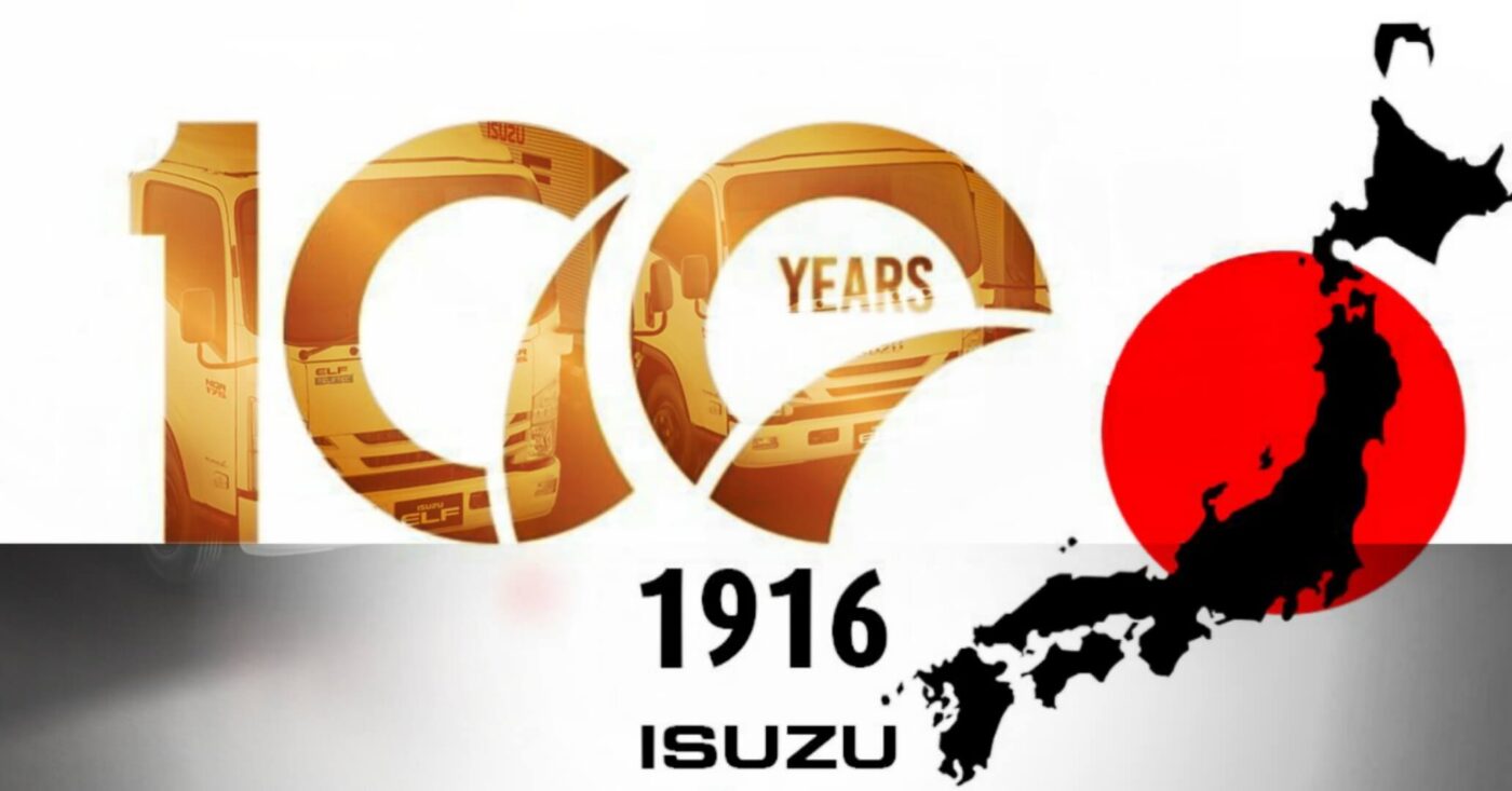 100 năm phát triển thương hiệu xe tải Isuzu