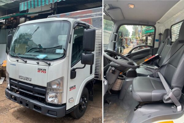 Xe tải isuzu đầu vuông qkr 2022 - hiện đại hoá thiết kế