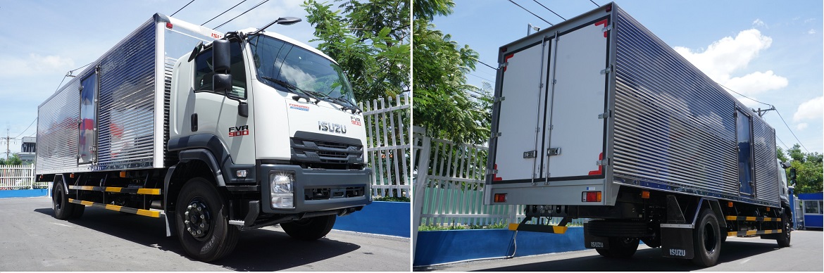 Giá Xe tải Isuzu 8.5 tấn thùng kín Inox