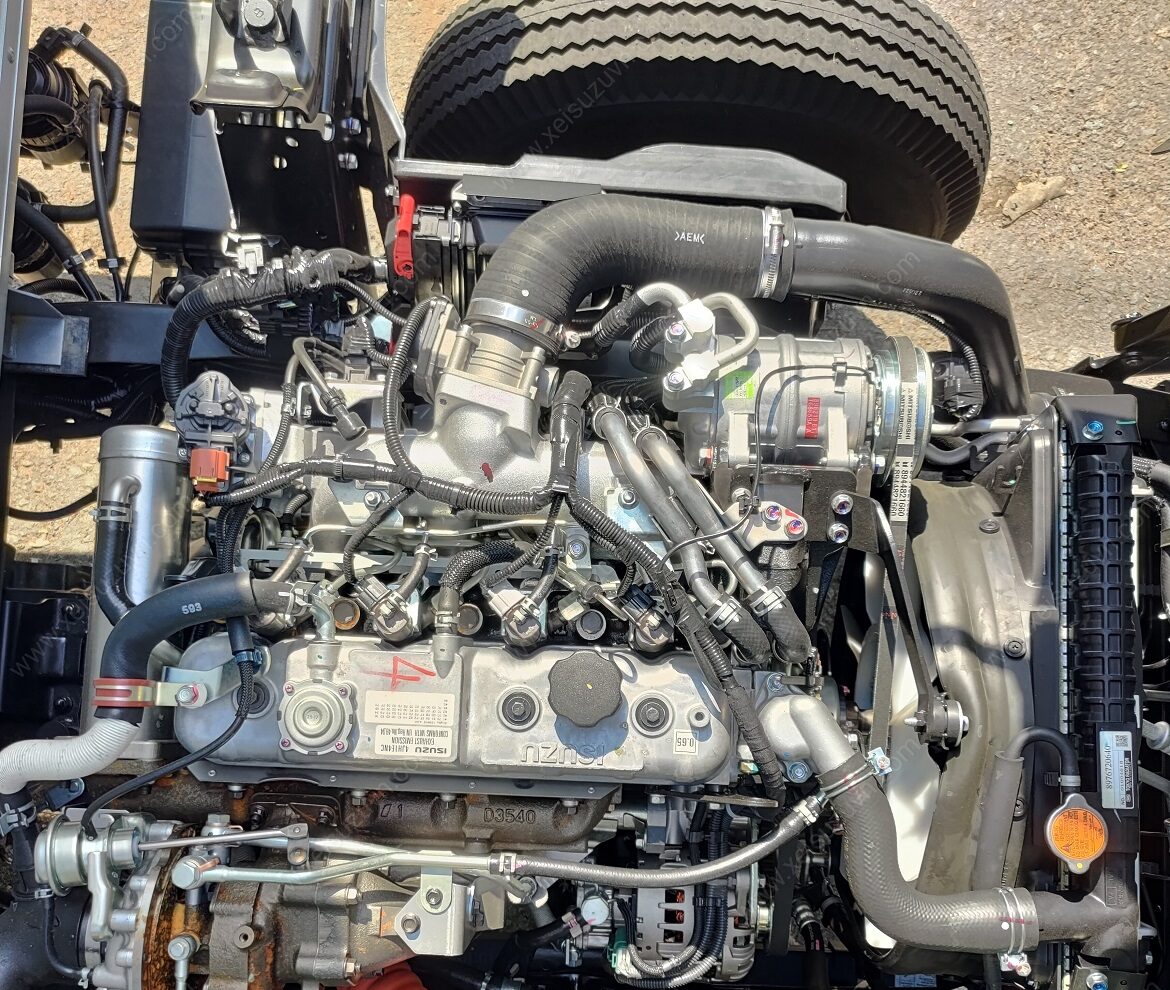 Động cơ 4JJ1E4NC xe tải Isuzu 1.9 tấn, Turbo tăng áp, tiết kiệm nhiên liệu.