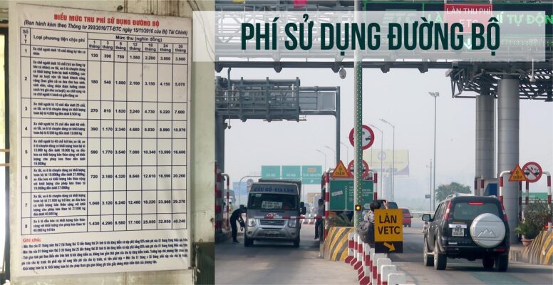 Mức phí sử dụng đường bộ xe tải & phí đăng kiểm mới nhất