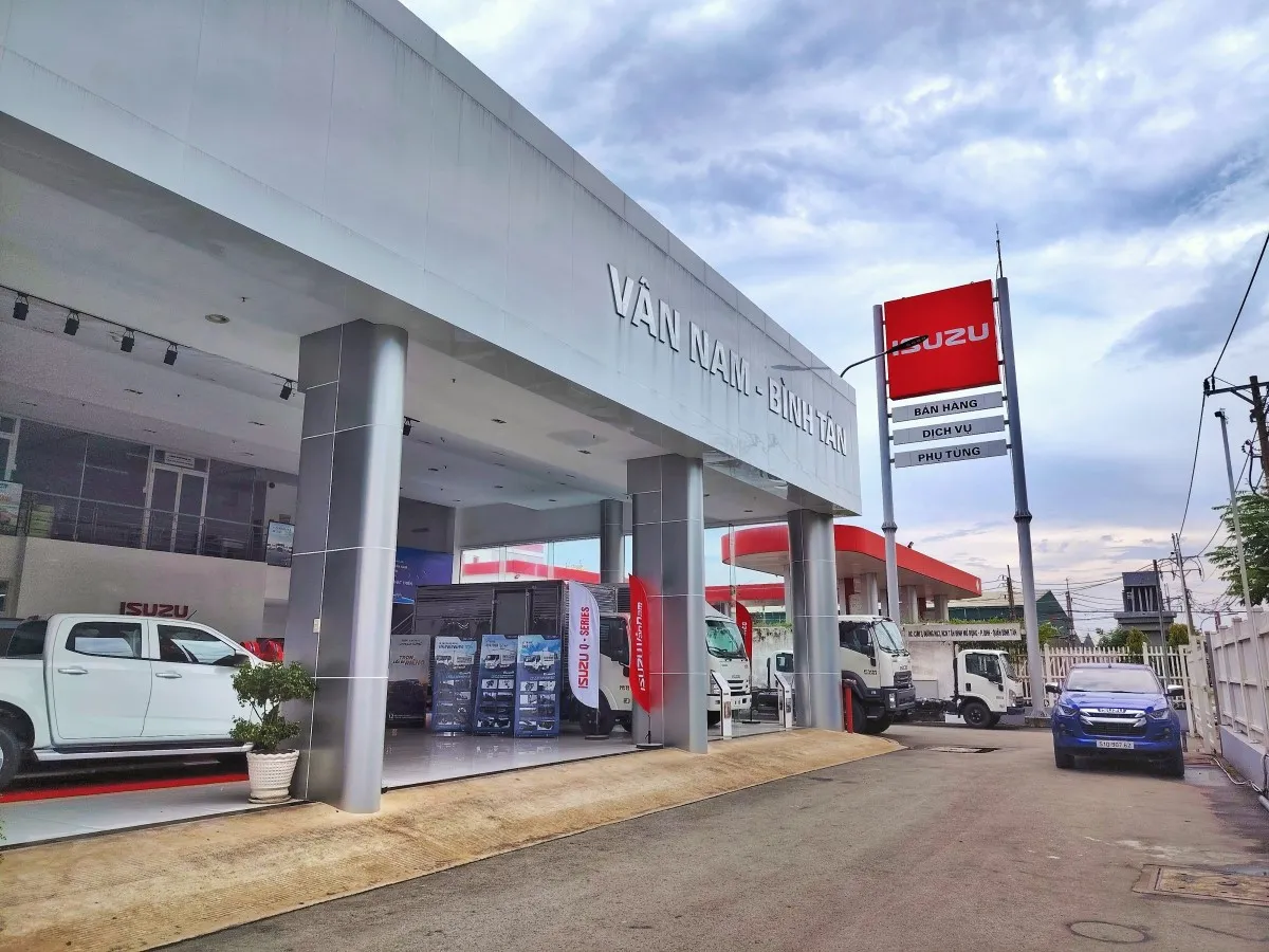 Isuzu Vân Nam KCN Tân Bình – Bán hàng, dịch vụ và phụ tùng chính hãng