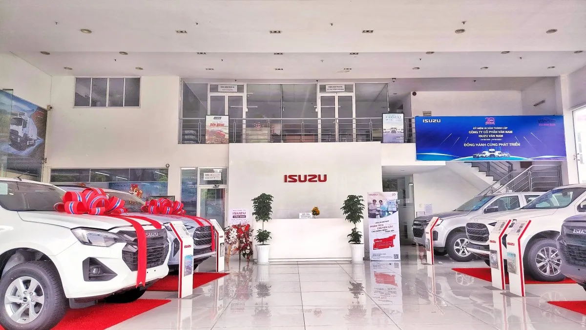 Phòng trưng bày Isuzu Vân Nam KCN Tân Bình – showroom xe tải và xe bán tải