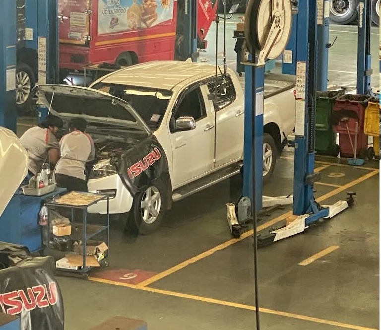 Ưu đãi dịch vụ bảo dưỡng xe isuzu tại xưởng ủy quyền