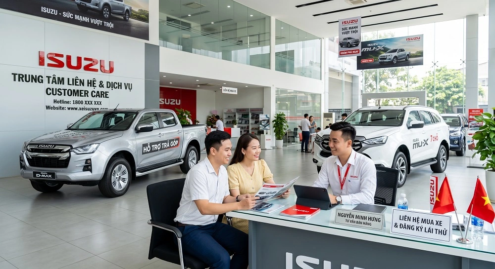 Showroom đại lý Isuzu Bình Tân – Kía Xe Tải Showroom Kía Xe Tải đại lý Isuzu tại Đường Số 18, Bình Tân